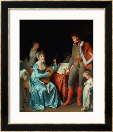 La Duchesse Abrantes Et Le General Junot by Marguerite Gerard Pricing Limited Edition Print image