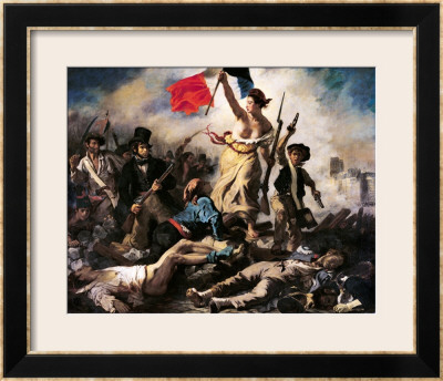 Liberty Leading The People, 28 July 1830 by Eugene Delacroix Pricing Limited Edition Print image