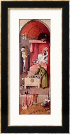 Death And The Miser, Circa 1485-90 by Hieronymus Bosch Pricing Limited Edition Print image