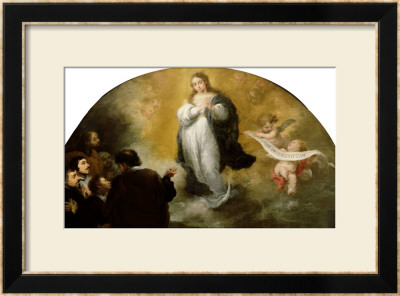 The Apparition Of The Virgin, 1665 by Bartolome Esteban Murillo Pricing Limited Edition Print image