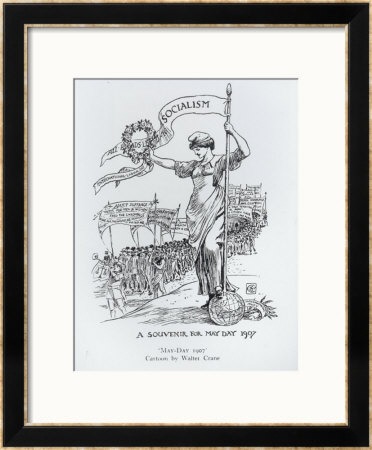 May Day, 1907 by Walter Crane Pricing Limited Edition Print image