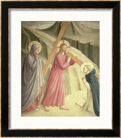 Christ Carrying The Cross, Circa 1438-45 by Fra Angelico Pricing Limited Edition Print image