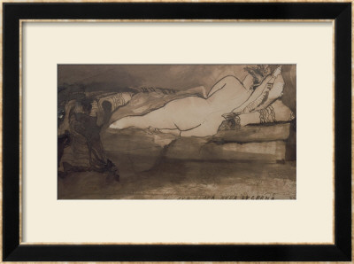 Sleeping Nude by Victor Hugo Pricing Limited Edition Print image