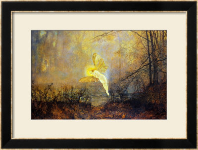 Midsummer Night, 1876 by John Atkinson Grimshaw Pricing Limited Edition Print image