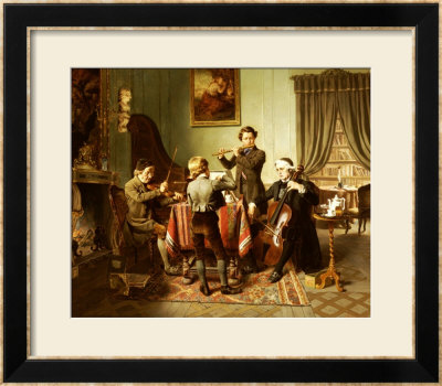 The Quartet by Friedrich-Peter Hiddemann Pricing Limited Edition Print image