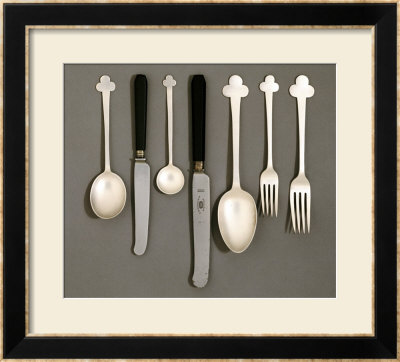 Electroplated Table Service, Circa 1906 by Charles Rennie Mackintosh Pricing Limited Edition Print image