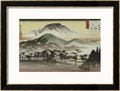 Evening Bell At Mii Temple by Ando Hiroshige Pricing Limited Edition Print image