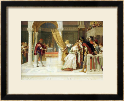 The Merchant Of Venice by Alexandre Cabanel Pricing Limited Edition Print image