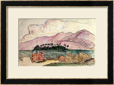 Tahitian Landscape by Paul Gauguin Pricing Limited Edition Print image