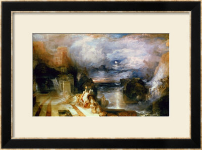 The Parting Of Hero And Leander by William Turner Pricing Limited Edition Print image