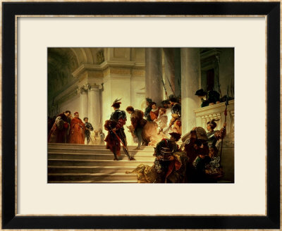 Cesare Borgia Leaving The Vatican by Giuseppe-Lorenzo Gatteri Pricing Limited Edition Print image