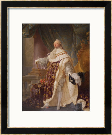 Louis Xvi (1754-93) by Antoine Francois Callet Pricing Limited Edition Print image