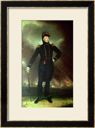 Portrait Of Sir George Cockburn, 1851 by Thomas Mackay Pricing Limited Edition Print image