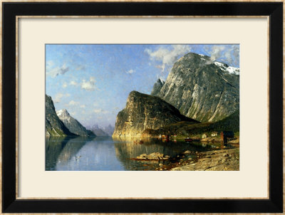 Sogne Fjord, Norway by Adelsteen Normann Pricing Limited Edition Print image
