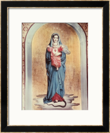 Our Lady Of The Sacred Heart by Antonio Ciseri Pricing Limited Edition Print image