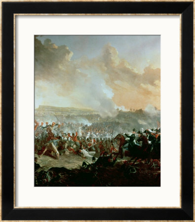The Battle Of Waterloo, 18Th June 1815 (Right Panel) by Denis Dighton Pricing Limited Edition Print image