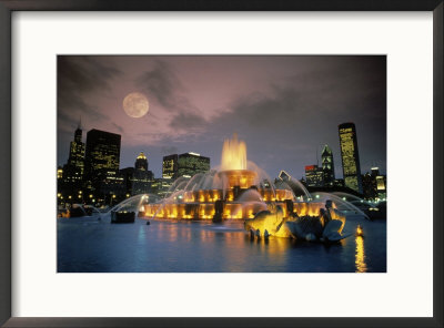 Buckingham Fountain, Chicago, Il by Michael Howell Pricing Limited Edition Print image