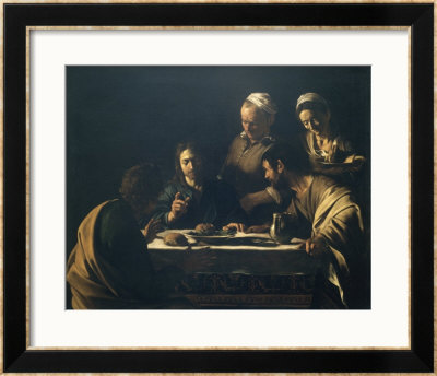Supper At Emmaus by Caravaggio Pricing Limited Edition Print image