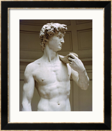 David, Detail by Michelangelo Buonarroti Pricing Limited Edition Print image