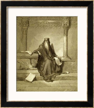 Solomon, King Of Israel by Gustave Dore Pricing Limited Edition Print image