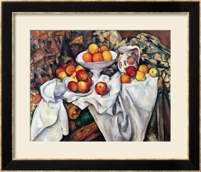 Apples And Oranges, 1895-1900 by Paul Cezanne Pricing Limited Edition Print image