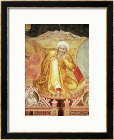 Triumph Of St. Thomas Aquinas, Detail Of Figure Below The Throne, From The Spanish Chapel, C. 1365 by Andrea Di Bonaiuto Pricing Limited Edition Print image