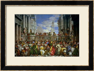 The Marriage Feast At Cana, Circa 1562 by Paolo Veronese Pricing Limited Edition Print image