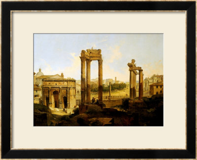 The Forum, Rome by Jean Victor Louis Faure Pricing Limited Edition Print image