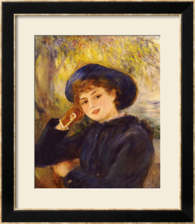 Portrait Of Madamoiselle Demarsy, 1882 by Pierre-Auguste Renoir Pricing Limited Edition Print image