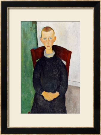The Caretaker's Son, 1918 by Amedeo Modigliani Pricing Limited Edition Print image