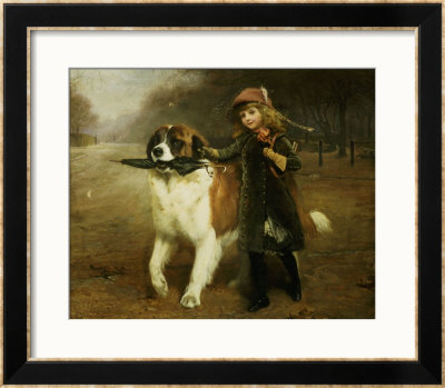 Off To School by Charles Burton Barber Pricing Limited Edition Print image