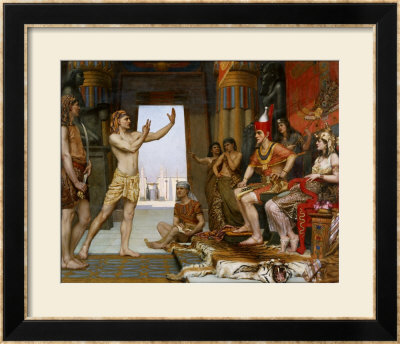 Joseph Interpreting Pharaoh's Dream, 1893-4 by Reginald Arthur Pricing Limited Edition Print image