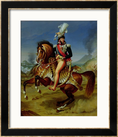 Equestrian Portrait Of Joachim Murat (1767-1815) 1812 by Antoine-Jean Gros Pricing Limited Edition Print image