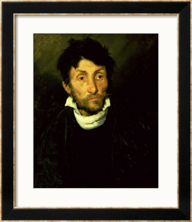 Kleptomania: Portrait Of A Kleptomaniac, Circa 1819/22 by Theodore Gericault Pricing Limited Edition Print image