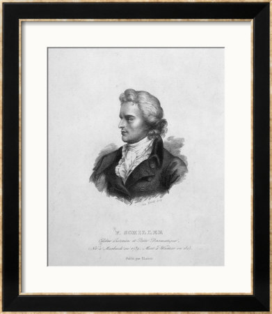 Friedrich Schiller (1759-1805) by Emile Giroux Pricing Limited Edition Print image
