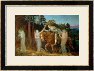 Sir Galahad, Circa 1894 by Arthur Hughes Pricing Limited Edition Print image