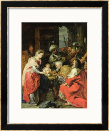 Adoration Of The Magi, 1626-29 by Peter Paul Rubens Pricing Limited Edition Print image