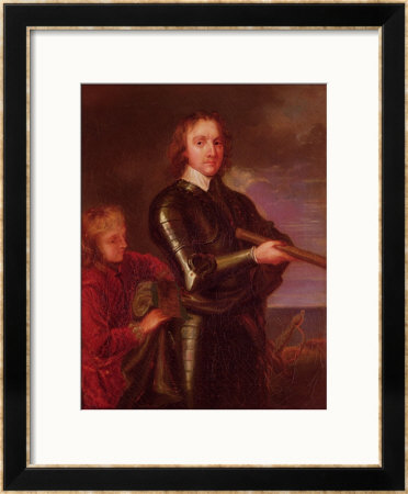 Portrait Of Oliver Cromwell (1599-1658) by Robert Walker Pricing Limited Edition Print image