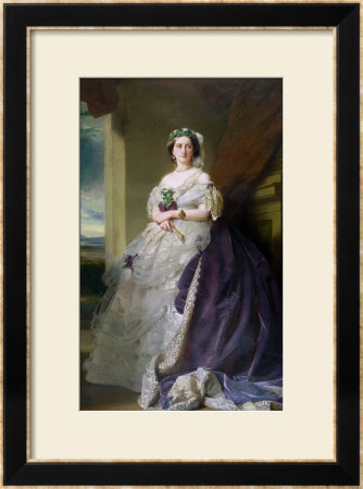 Portrait Of Lady Middleton (1824-1901), 1863 by Franz Xavier Winterhalter Pricing Limited Edition Print image