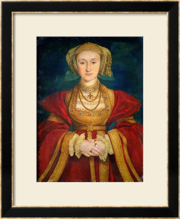Portrait Of Anne Of Cleves (1515-57) 1539 by Hans Holbein The Younger Pricing Limited Edition Print image