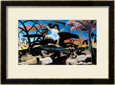 War, Or The Ride Of Discord, 1894 by Henri Rousseau Pricing Limited Edition Print image