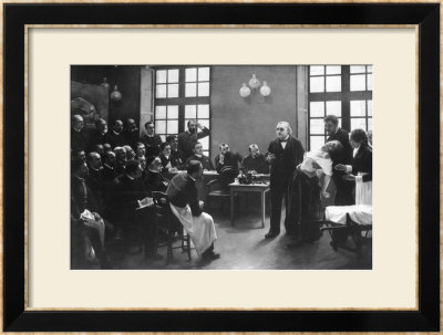 A Clinical Lesson With Doctor Charcot At The Salpetriere, 1887 by Pierre Andre Brouillet Pricing Limited Edition Print image