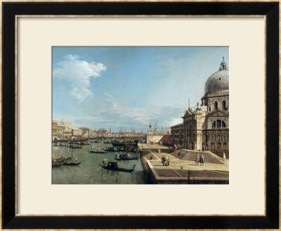 The Entrance To The Grand Canal, Venice by Canaletto Pricing Limited Edition Print image