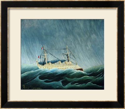 The Storm-Tossed Vessel, 1890-93 by Henri Rousseau Pricing Limited Edition Print image