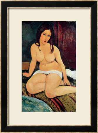 Seated Nude by Amedeo Modigliani Pricing Limited Edition Print image