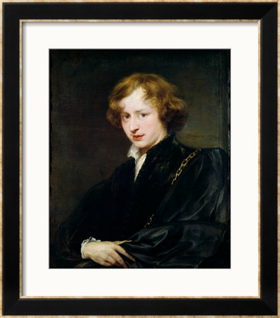 Self Portrait, Circa 1622 by Sir Anthony Van Dyck Pricing Limited Edition Print image