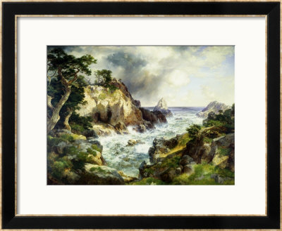 Point Lobos, Monterey, California by Thomas Moran Pricing Limited Edition Print image