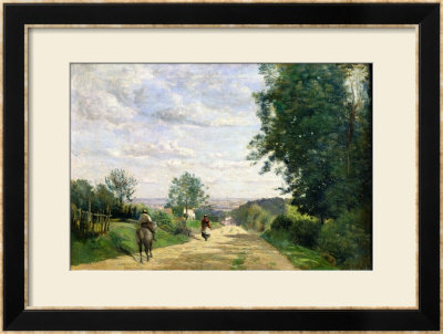 The Road To Sevres, 1858-59 by Jean-Baptiste-Camille Corot Pricing Limited Edition Print image