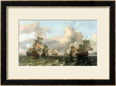 The Dutch Fleet Of The India Company, 1675 by Ludolf Backhuysen Pricing Limited Edition Print image