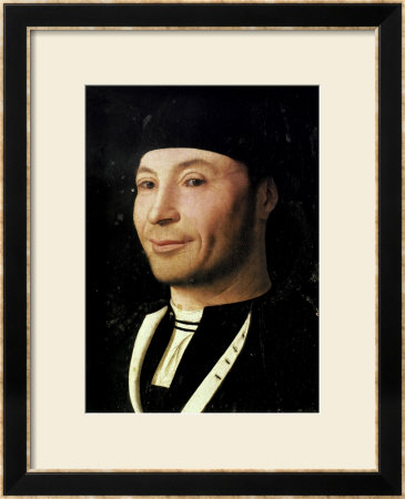 Portrait Of An Unknown Man by Antonello Da Messina Pricing Limited Edition Print image